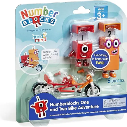 Numberblocks, Figures, One and Two Bike Adventure