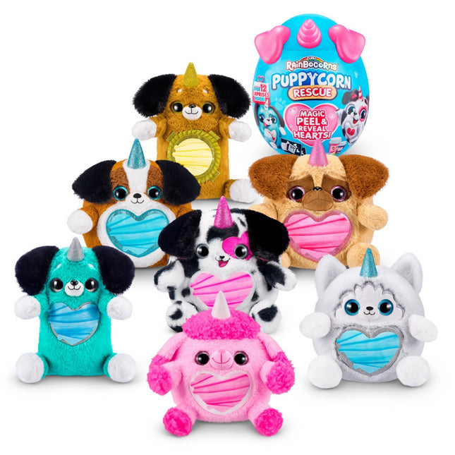 HUEVO GRANDE PUPPYCORN RESCUE RAINBOCORNS DE ZURU