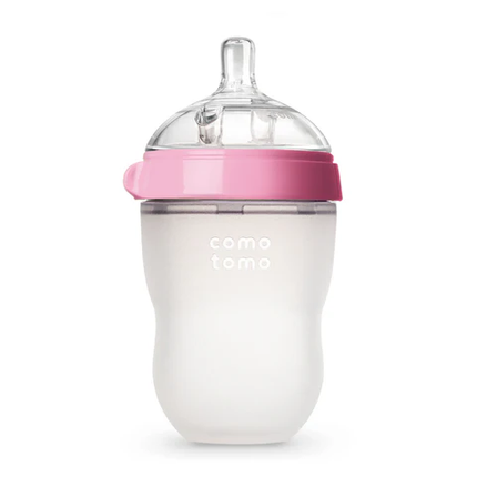 Mamadera Comotomo 250 ML ROSADO