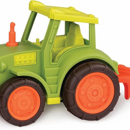 Tractor con arado