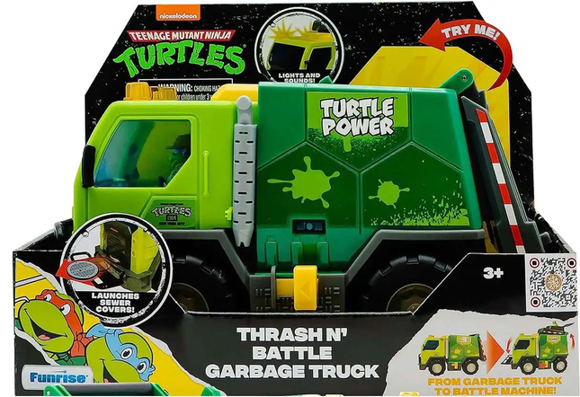 TN  THRASH 'N BATTLE GARBAGE TRUCK