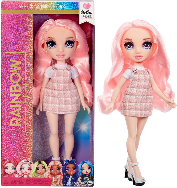 RAINBOW HIGH OPP 2ND COLLECTION FASHION DOLL- BELLA (PINK)