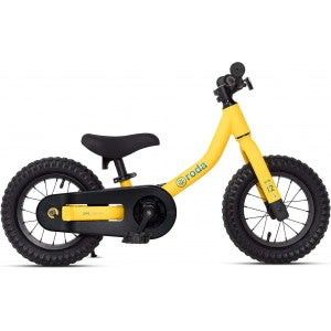 BICICLETA RODA PRO SERIES ARO 12 + KIT DE PEDALES AMARILLO