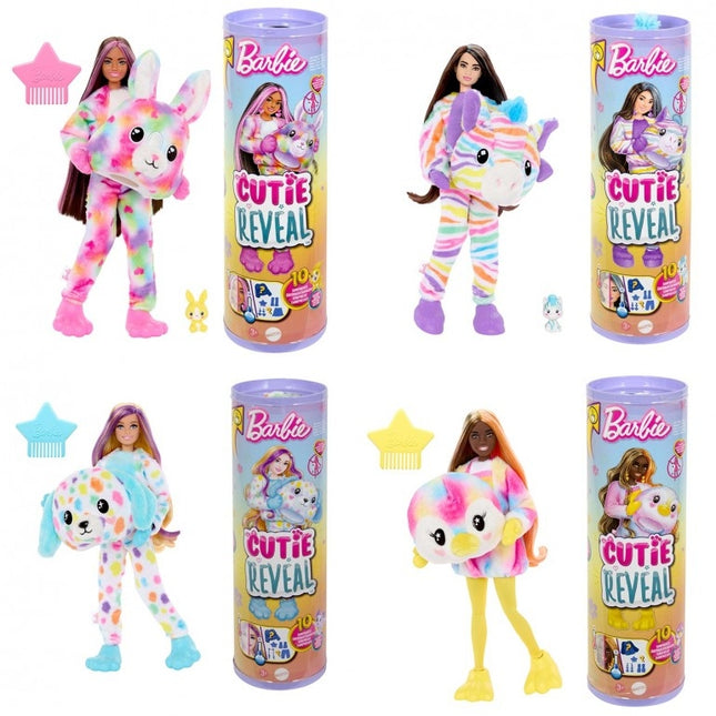 Barbie Cutie Reveal Colores de Ensueño Muñeca Sorpresa