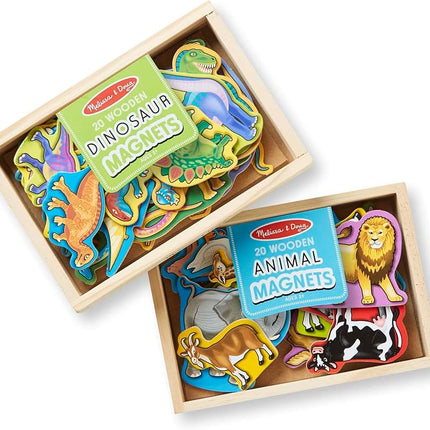 JUEGO DE ANIMALES MAGNETICOS DE MADERA MELISSA AND DOUG