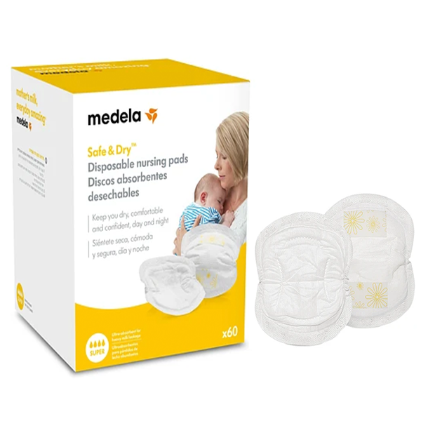 ABSORBENTES DE LECHE MATERNA 60 UNIDADES