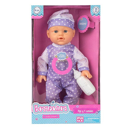 MUÑECAS BABYDOLL BOSTECITOS Pipi 4 Frases , 6 Surtidos
