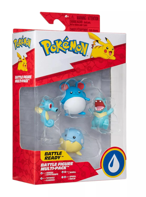 POKEMON  FIGURA BATTLE FIG. TYPE PACKS W1