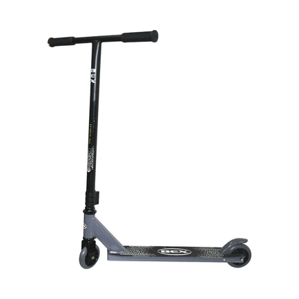 Scooter Freestyle De Salto Gris | Barra 82Cm | Ruedas 110mm | Resiste 80kg | Sistema de Comprensión HIC