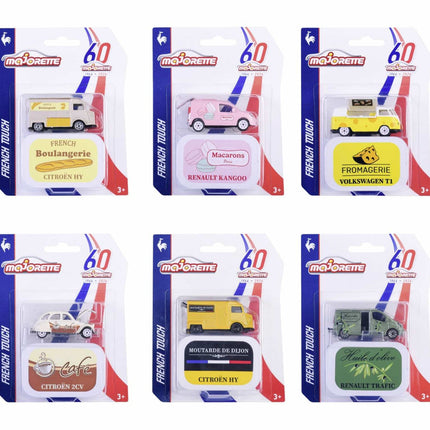 FRENCH TOUCH DELUXE CARS, 6-ASST.