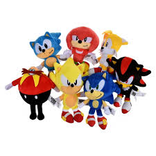 PELUCHE BASICO SONIC DE 23 CMS