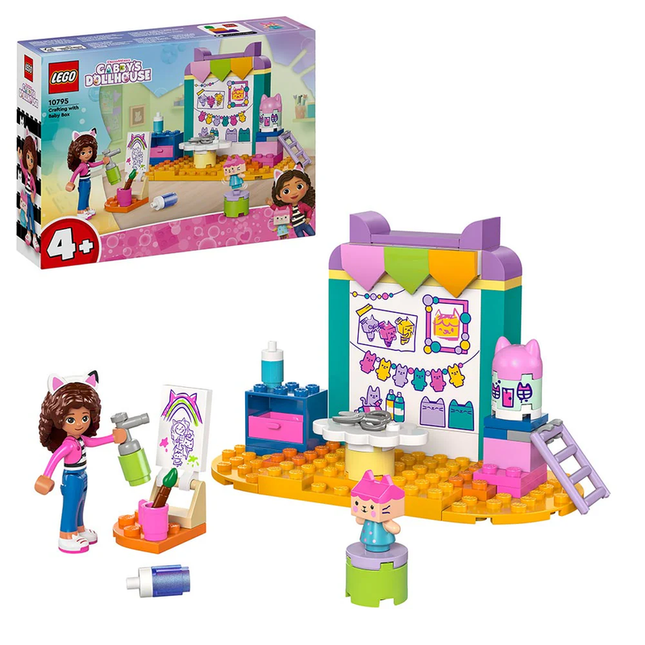 LEGO GABBY DOLLHOUSE CREACIONES CON BEBÉ BOX
