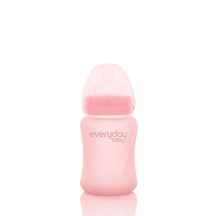 Mamadera De Vidrio Healthy 150 ml Rosado
