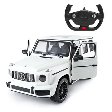 Auto a control remoto Mercedes-Benz G63 AMG Blanco Escala 1:14