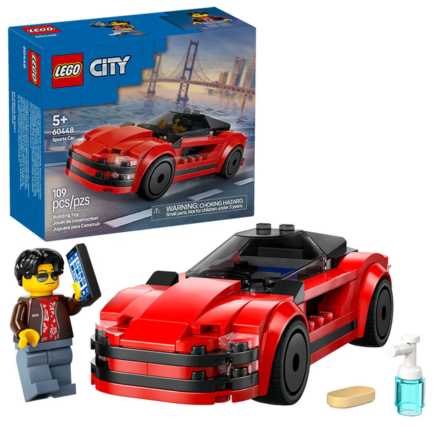 LEGO CITY DEPORTIVO ROJO