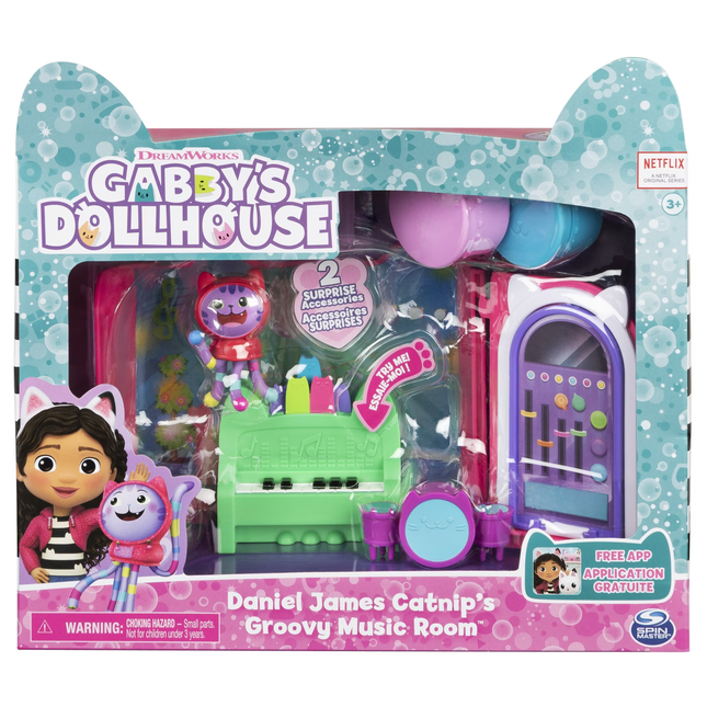 GABBY´S DOLLHOUSE SALA DE JUEGOS