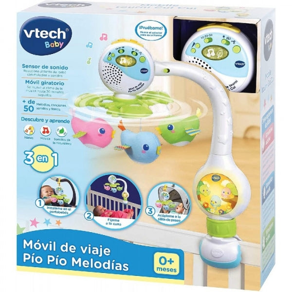 VTECH MOVIL DE VIAJE PIO PIO