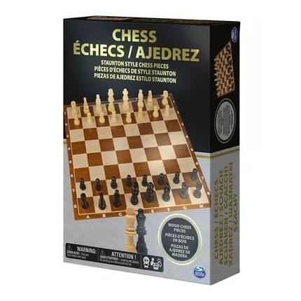 JUEGO DE AJEDREZ MADERA