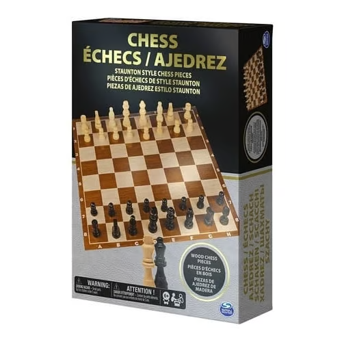 JUEGO DE AJEDREZ MADERA