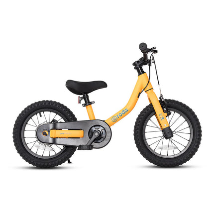 Pack Bicicleta Roda Pro Series Aro 14 + Kit de Pedales NARANJO