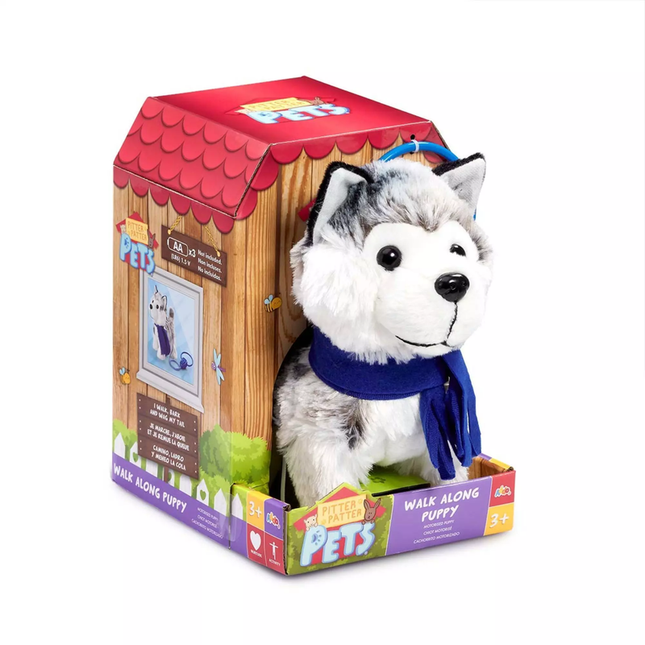 PITTER PATTER PETS HUSKY CAMINA Y LADRA