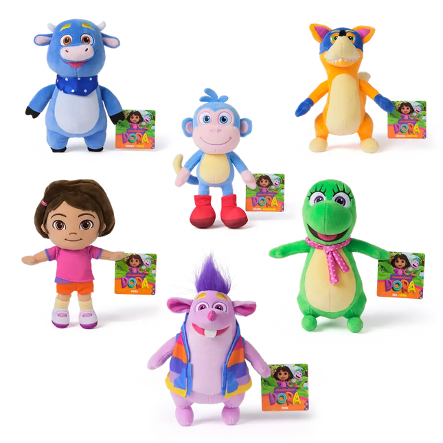 DORA Y SUS AMIGOS PELUCHES 20 CM