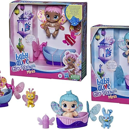 BA GLO PIXIES MINIS 2 PACK BUBBLE AND AQ
