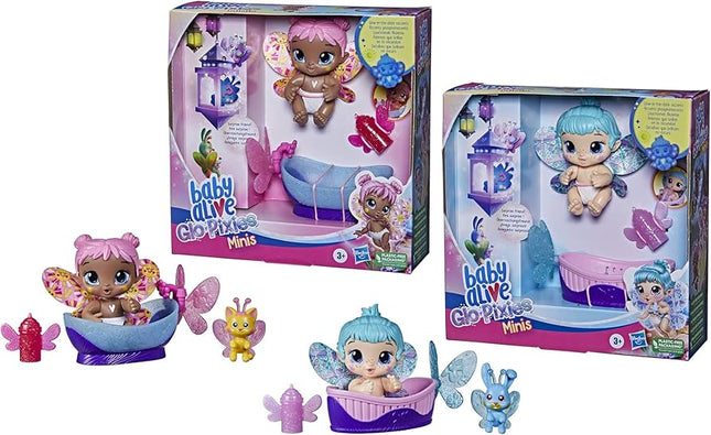BA GLO PIXIES MINIS 2 PACK BUBBLE AND AQ