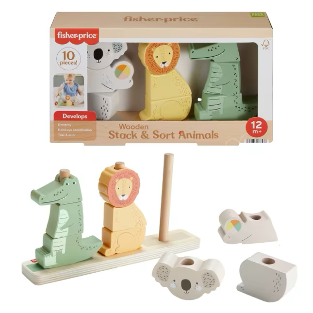 LAT FP WOOD STACK & SORT ANIMALS