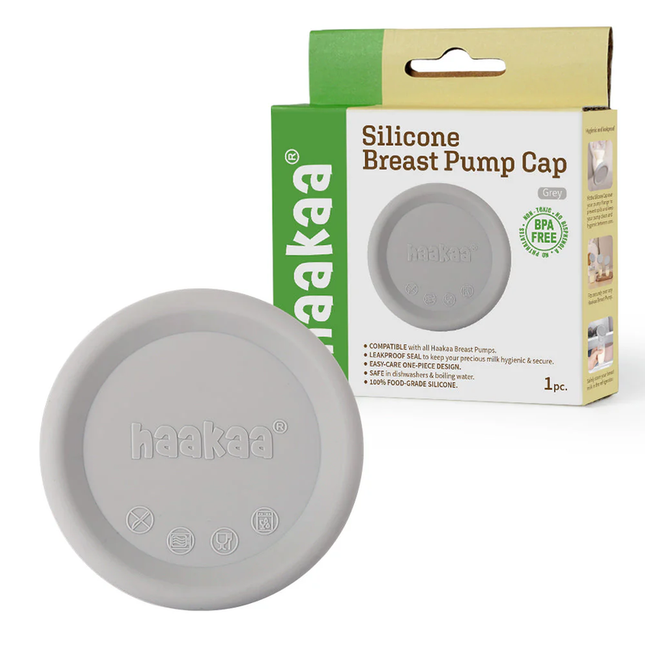 Tapa para Recolector de leche de silicona - Grey
