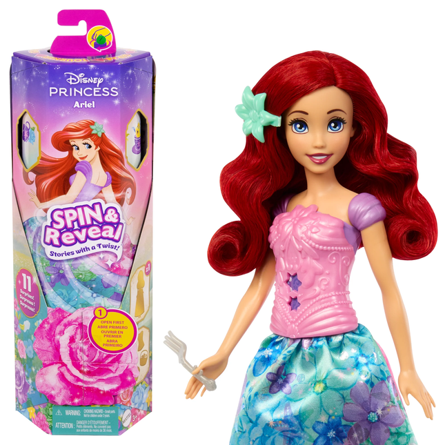 LAT DISNEY PRINCESS SPIN AND REVEAL ARIEL