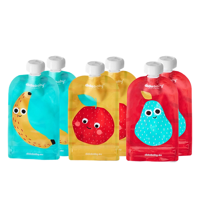 Didobaby PACK 6 BOLSITAS DIDO Reutilizables