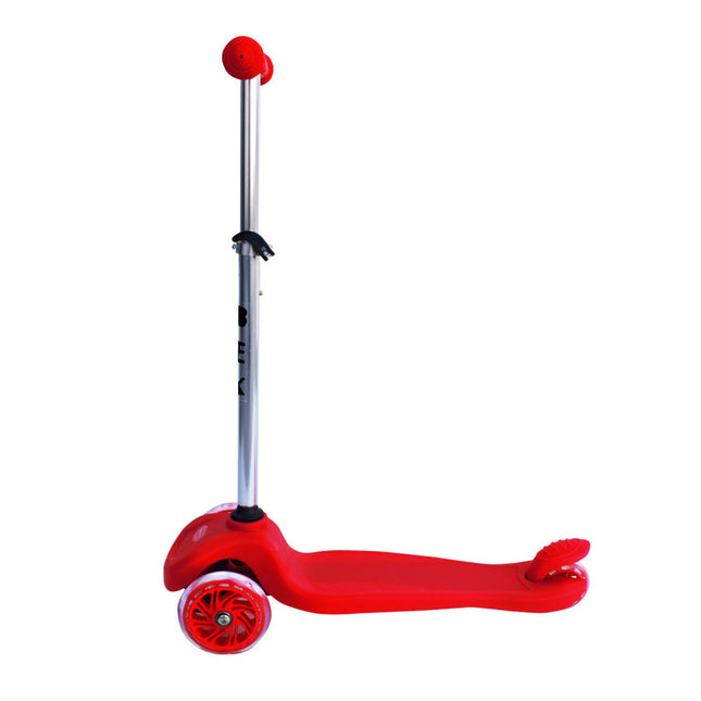 Scooter Rojo Barra Aluminio Ajustable 50-70Cm