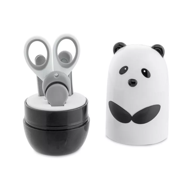 Set de manicure con forma de Oso Panda