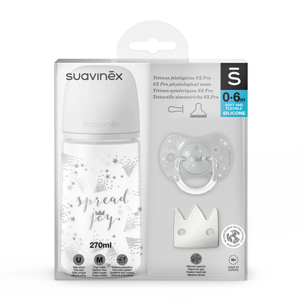 SET DE REGALO PARA BEBÉ SPREAD JOY GRICON TETINA SX PRO
