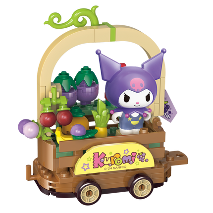 Carroza Kuromi Festival de frutas Bloques de Construcción 130 pcs