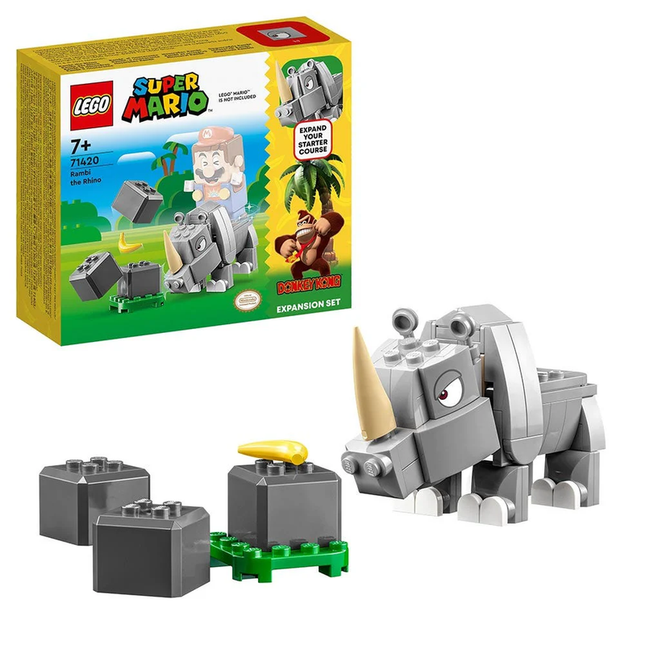 LEGO SUPER MARIO SET DE EXPANSIÓN: RAMBI, EL RINOCERONTE