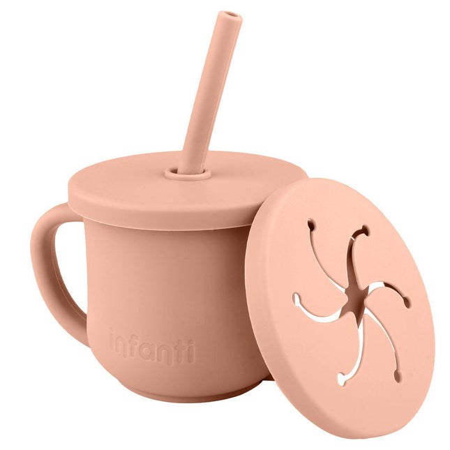 VASO 2 EN 1 CON ASAS TERRACOTA