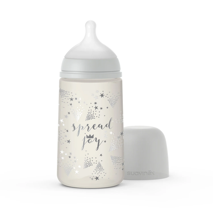 MAMADERA 270 ML TETINA FISIOLOGICA SX PRO SILICONA JOY CROWN GR