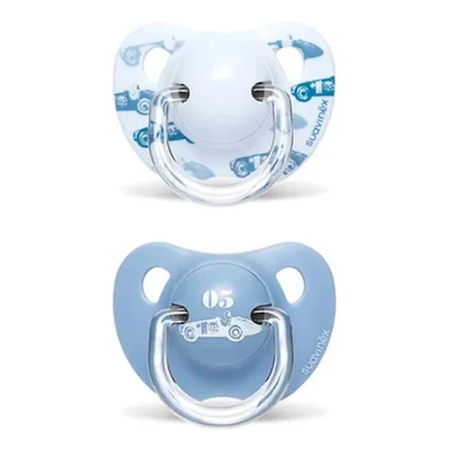 Chupete EVOLUTION  ANATOMICO  SILICONA  6/18M TOY AZ  2UNIT
