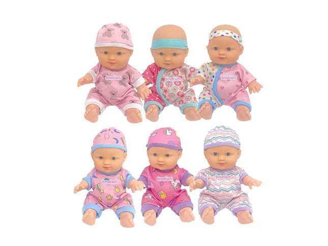 MUÑECAS MINI BOSTECITOS 23 CM, 6 surtidos