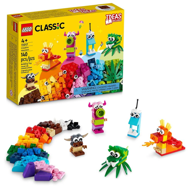 LEGO CLASSIC MONSTRUOS CREATIVOS