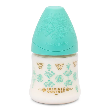 MAMADERA 150 ML PREMIUM SILICONA VERDE