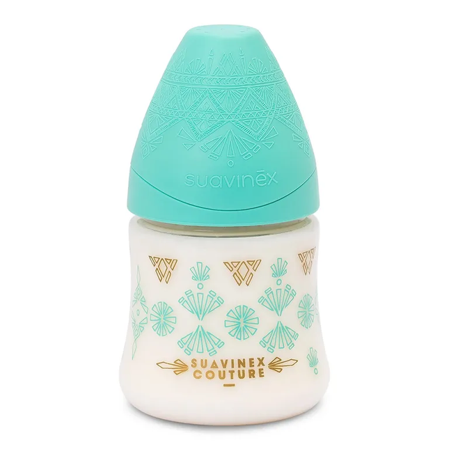 MAMADERA 150 ML PREMIUM SILICONA VERDE
