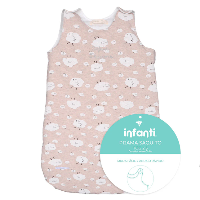 Pijama Saquito Ovejas Tog 2.5 TALLA S