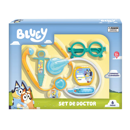 SET DOCTOR 6 PCS BLUEY