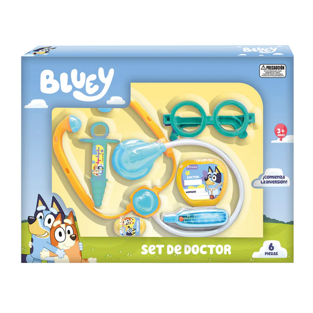 SET DOCTOR 6 PCS BLUEY