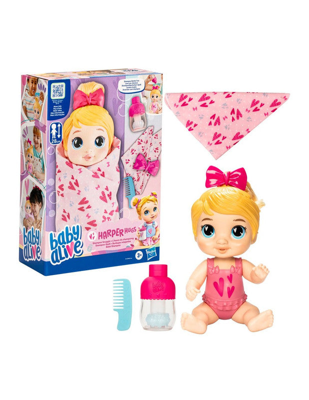 BABY ALIVE BURBUJAS RELAJANTES - HARPER HUGS