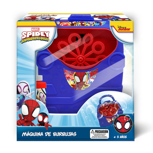 MÁQUINA DE BURBUJAS  SPIDEY MARVEL