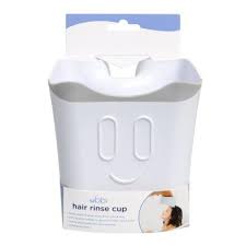 JARRO PARA LAVAR EL CABELLO  BLANCO